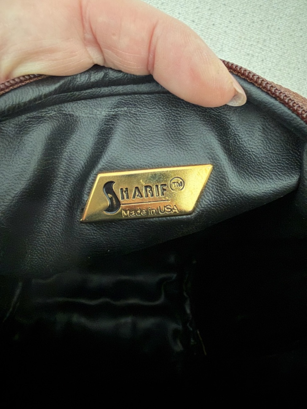 Vintage Sharif Leather and Suede Crossbody - Picture 7 of 7